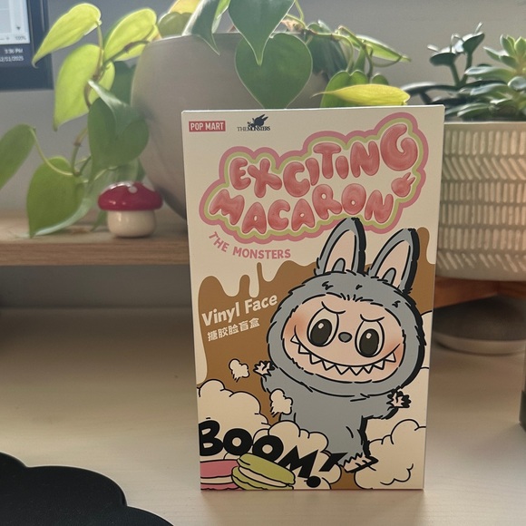 Blue Plush Keychain Accessory - Picture 2 of 3